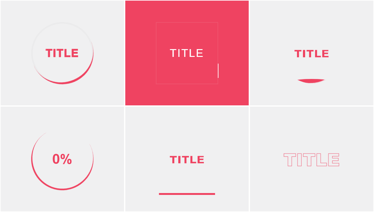 CSS Loaders - Loaders 2. CSS + JS