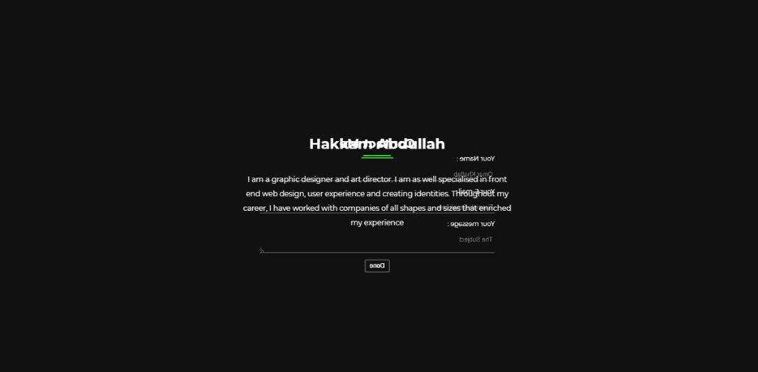 CSS Flip Cards - Parallax Card