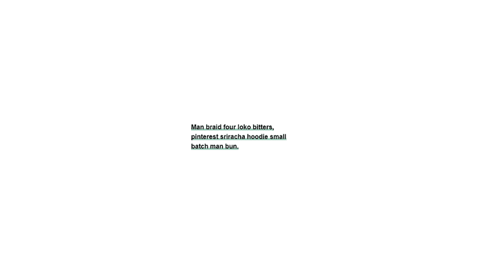 CSS Link Hover Effects - Multi-line Link Hover Effect