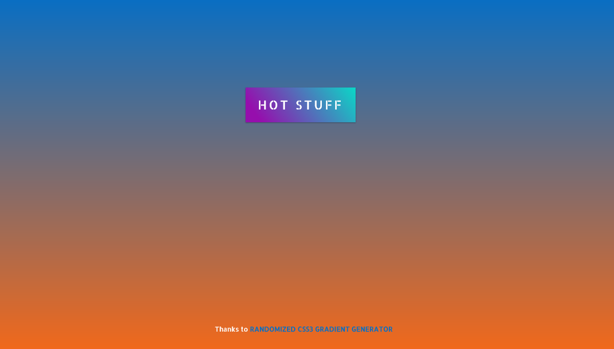 CSS Gradient Buttons - Sexy Gradient Button