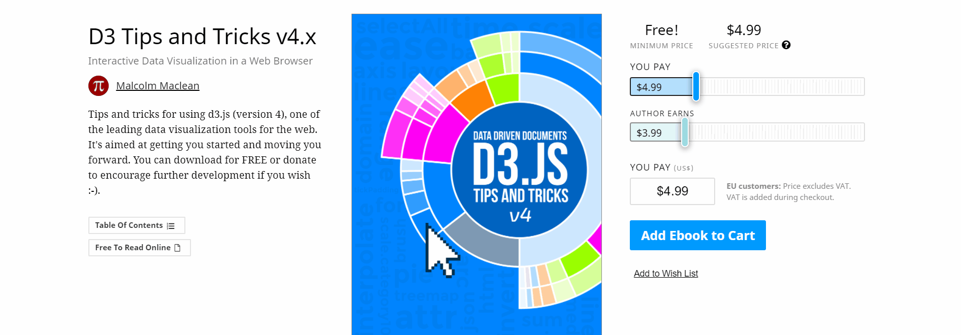 Free JavaScript Books - D3 Tips And Tricks V4x