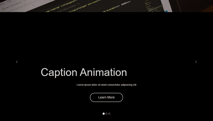 Bootstrap Sliders - Bootstrap Slider Full Screen with Animations