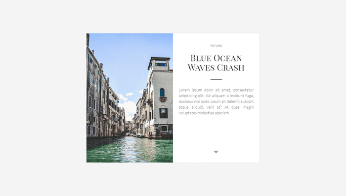 CSS Blog Cards - #14 - Large Blog Card
