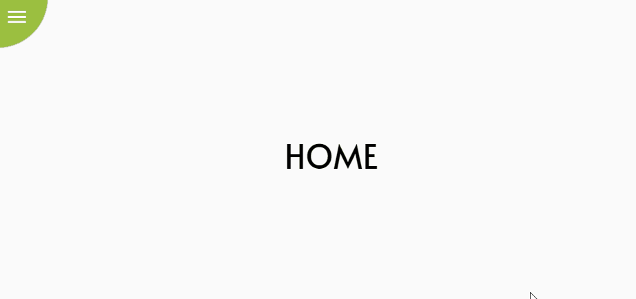 CSS Menu - Randomly Generated CSS Blobby Nav