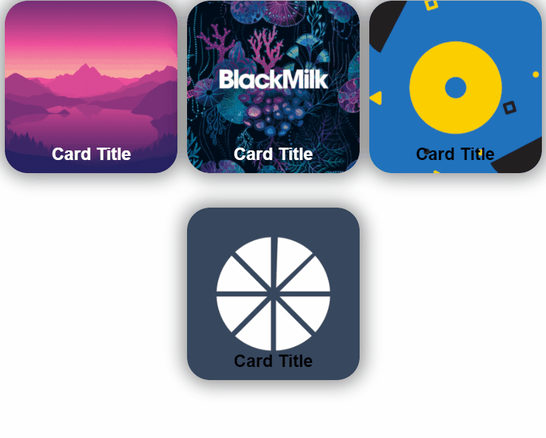 CSS Cards - Material cards
