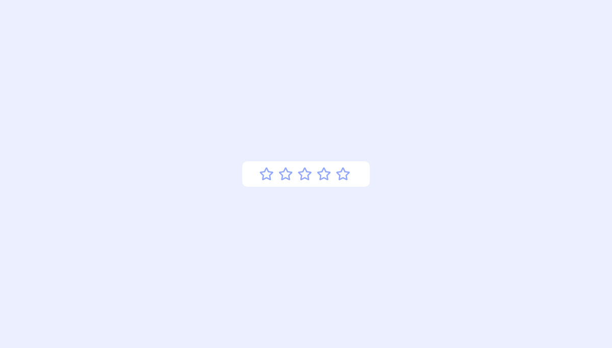 CSS Star Ratings - Star Rating