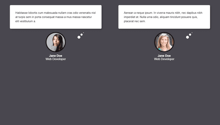 jQuery Carousels - Testimonial Carousel Design