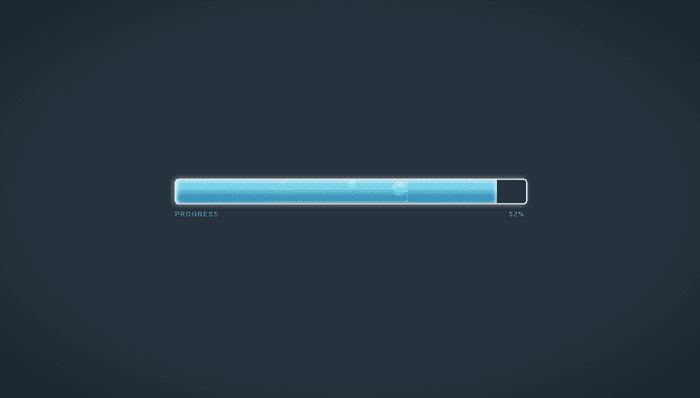 CSS Progress Bars - Dribbble Recreation: Loading Bar
