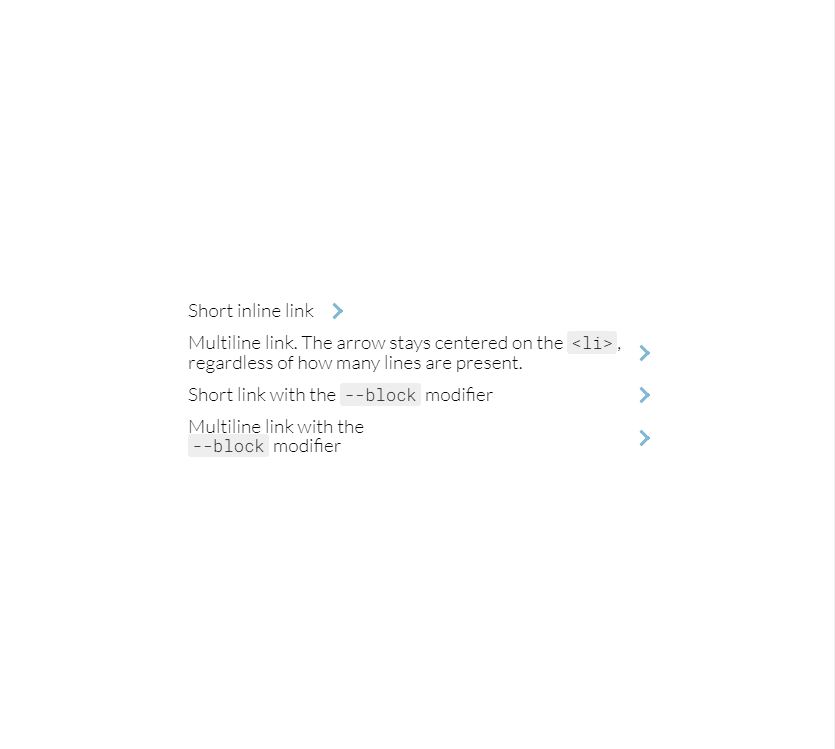 CSS Link Hover Effects - Arrow link :hover effect