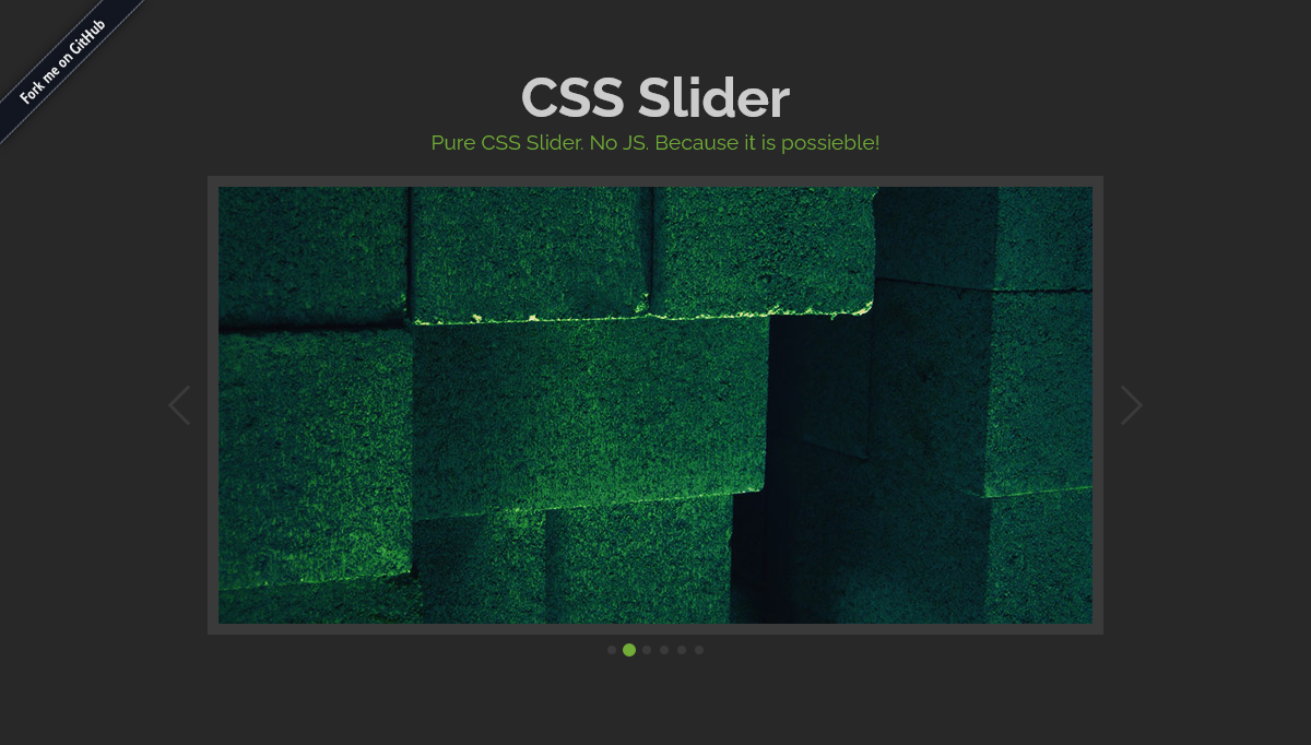 CSS Carousels - Pure CSS Slider