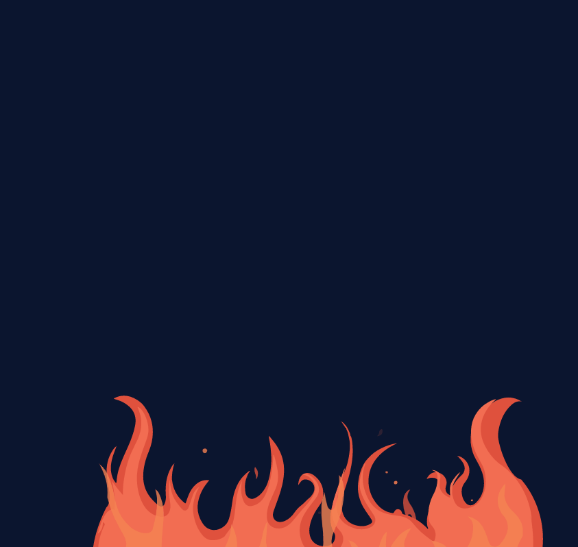 CSS Fire Animation - Animated fire with SVG + CSS