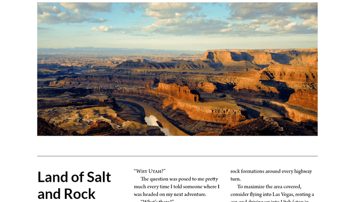 CSS Magazine Layouts - Responsive Multicol Magazine Layout