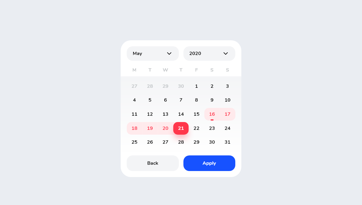 CSS Calendars - Calendar