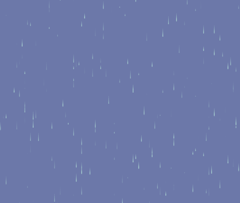 CSS Water Effects - Pure CSS random rain w/ SVG + CSS variables ☔️🦆