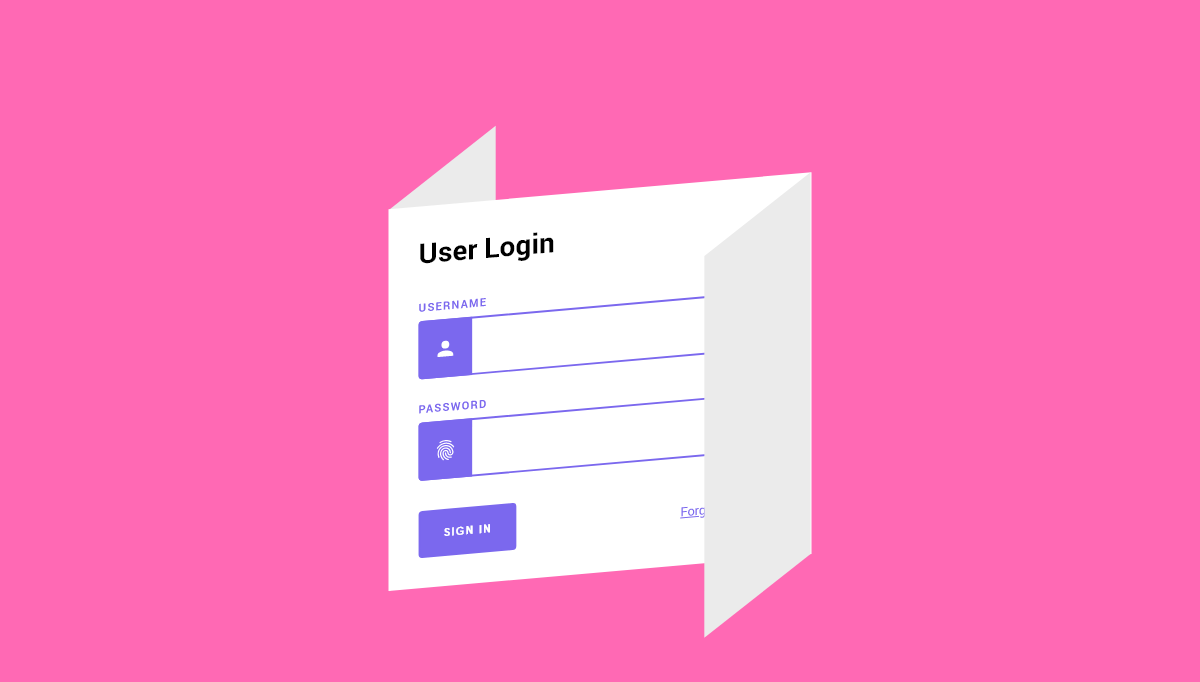 CSS Paper Effects - Folded Paper Login Form