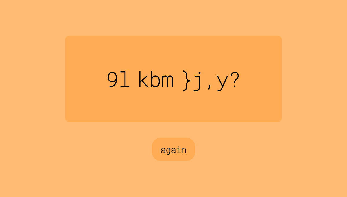 CSS Text Effects - Scrambled CSS Text Effect