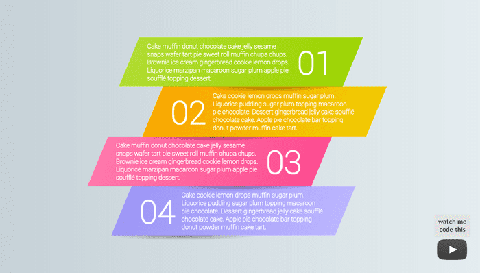 CSS Infographics - Responsive infographic with CSS variables and flexbox tricks