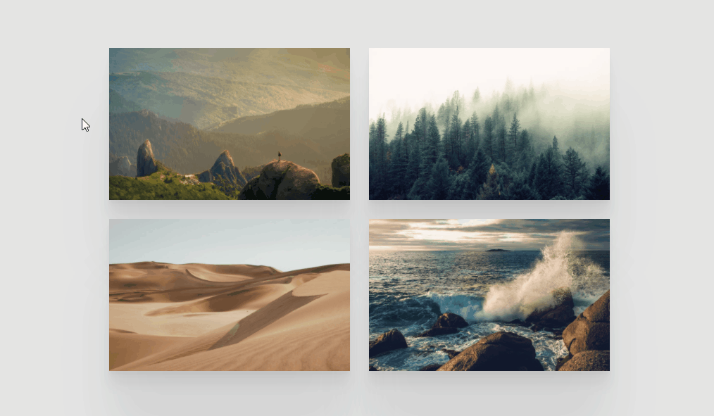 CSS Thumbnails - Card Hover Interaction | HTML & CSS