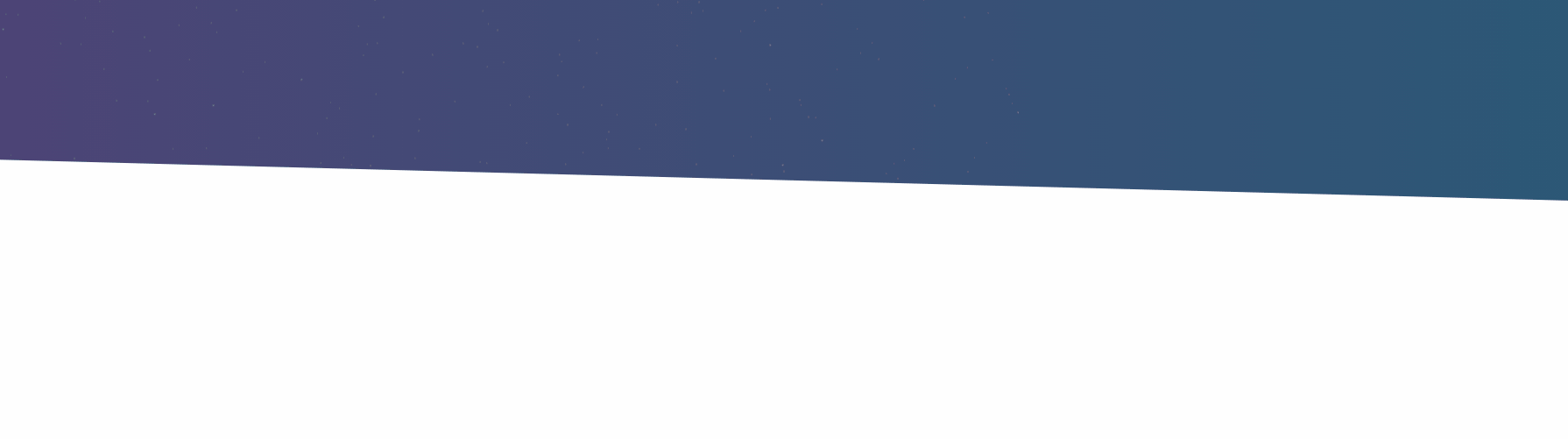 CSS Hero Effects - Diagonal Hero Div With CSS Star Animation Background