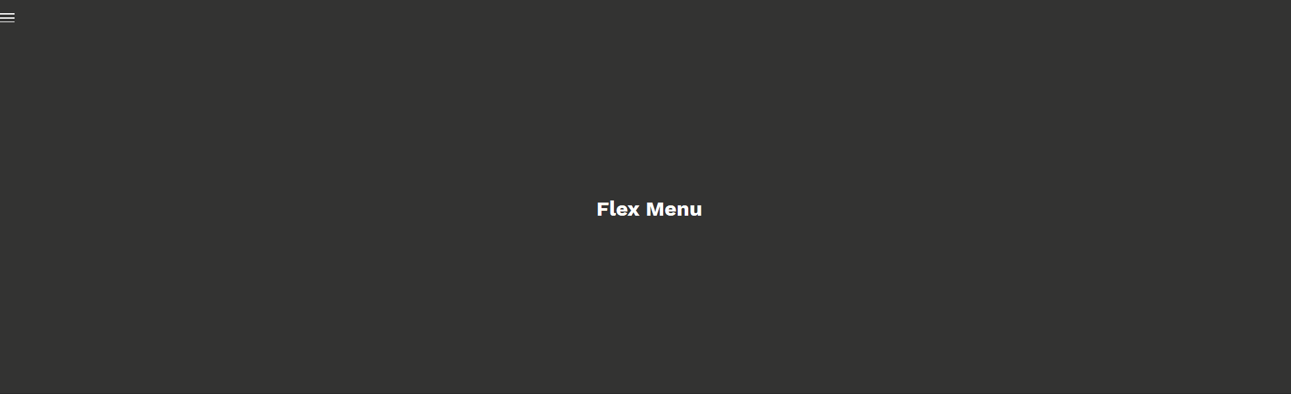 jQuery Fullscreen Menus - Burger Menu. Mobile Optimized. Modal.
