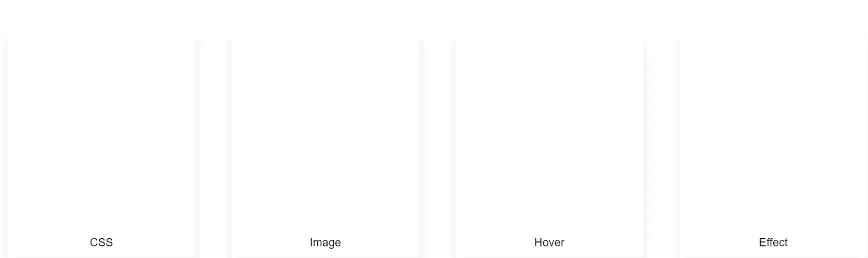 CSS Image Effects - Image Hover Effect