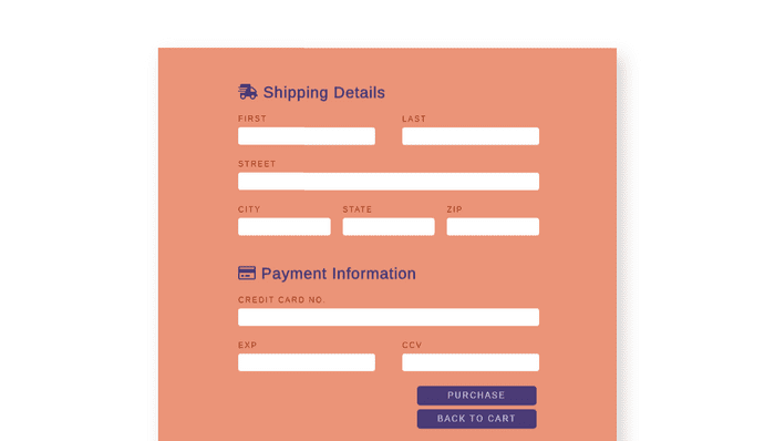CSS Checkout Forms - CSS Checkout Page 💳