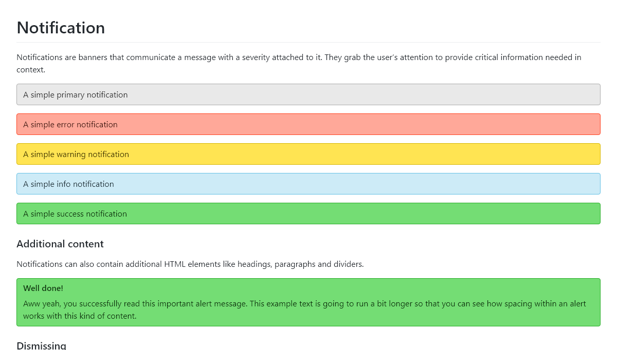 jQuery Notifications - Notification