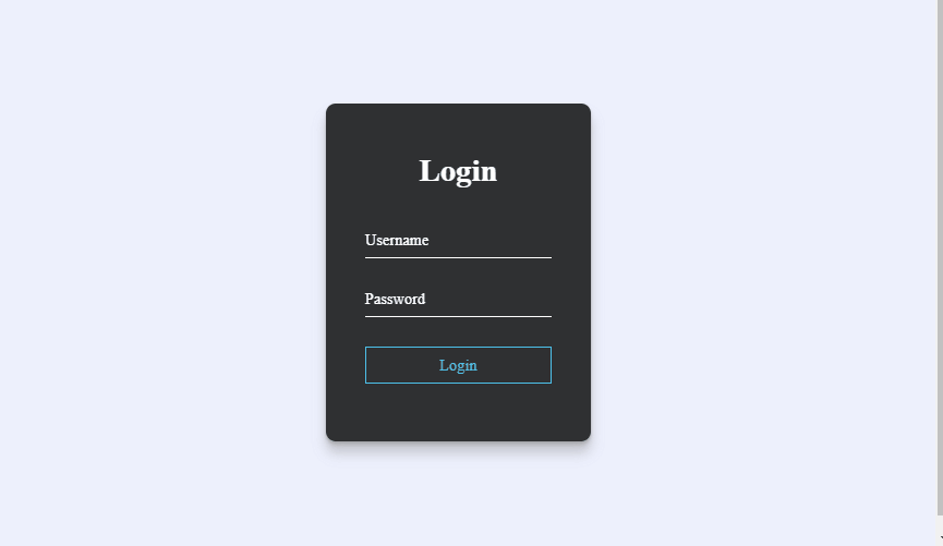 CSS Forms - Transparent Material Login Form