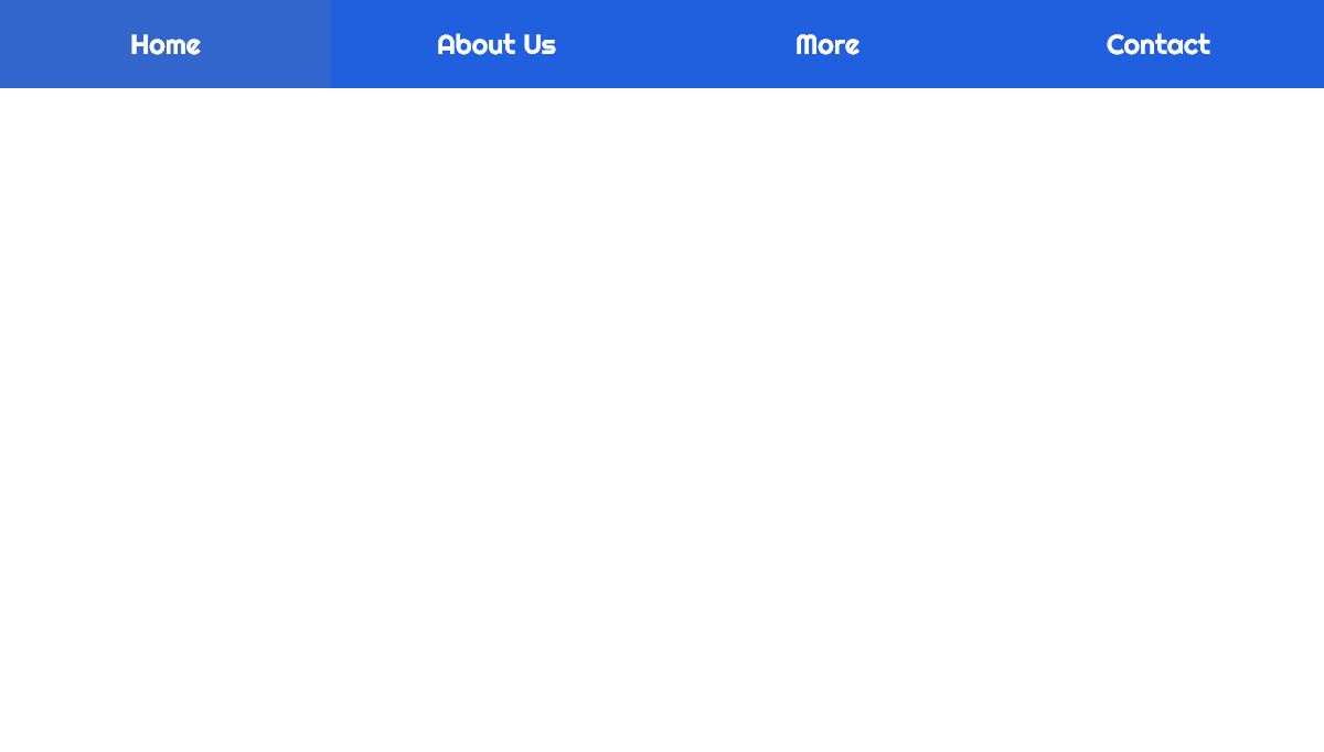 CSS Menu - Simple active menu