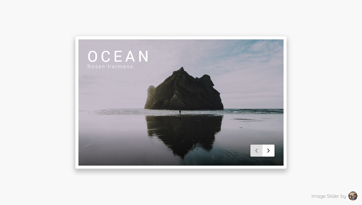 CSS Sliders - Image Slider with Masking Effect