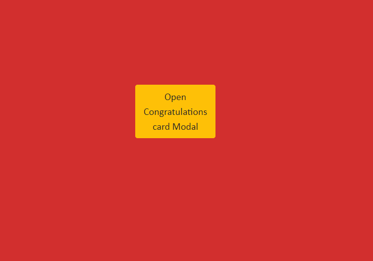Bootstrap Modal Windows - Bootstrap 4 Congratulation Modal Card