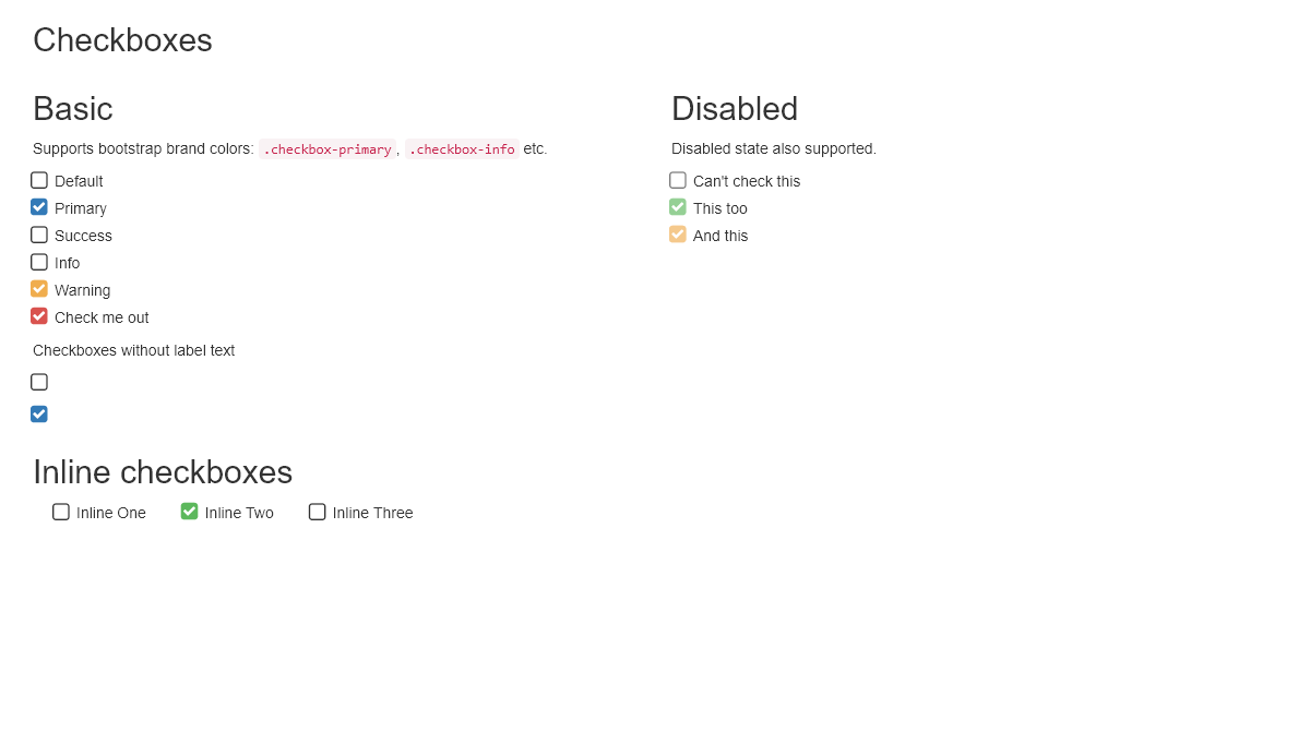 Checkboxes CSS - Checkbox Styling