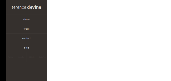 CSS Sidebar Menus - Fixed nav hover effect