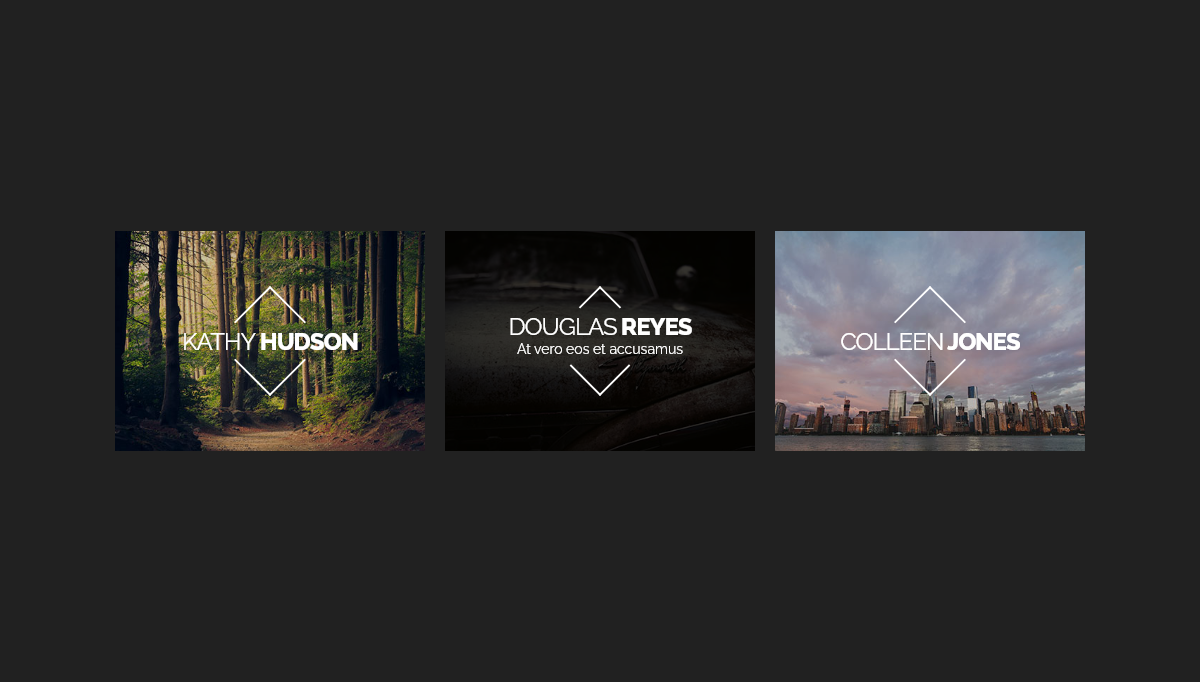 CSS Image Effects - #1190 - Image hover effect with title & caption