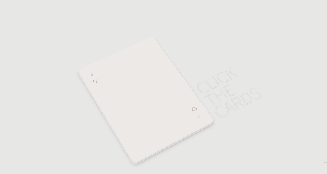 jQuery Cards - Spread cards