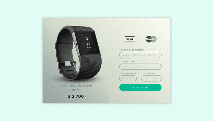 CSS Checkout Forms