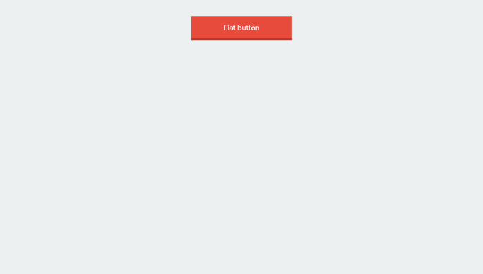 CSS Flat Buttons - Material Flat Button