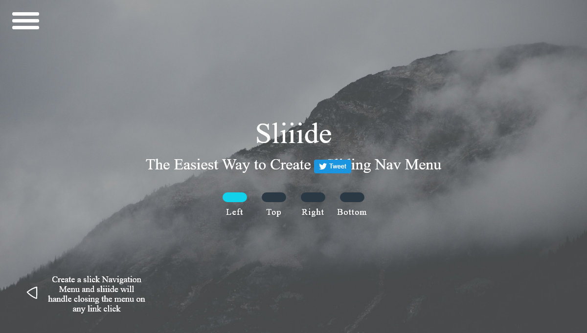 jQuery Sliding Menus - jquery side menu