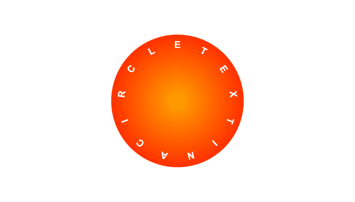 CSS Text Effects - Text in a circle with CSS variables