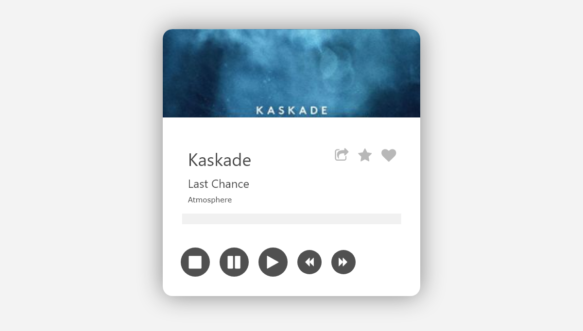 JavaScript Music Players - Music Player