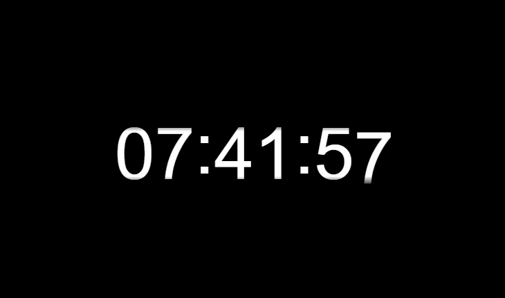 CSS Clocks - Wall clock