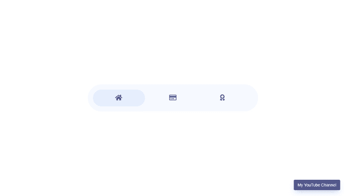 CSS Tab Bars - Cred App Like Tab Bar Interaction