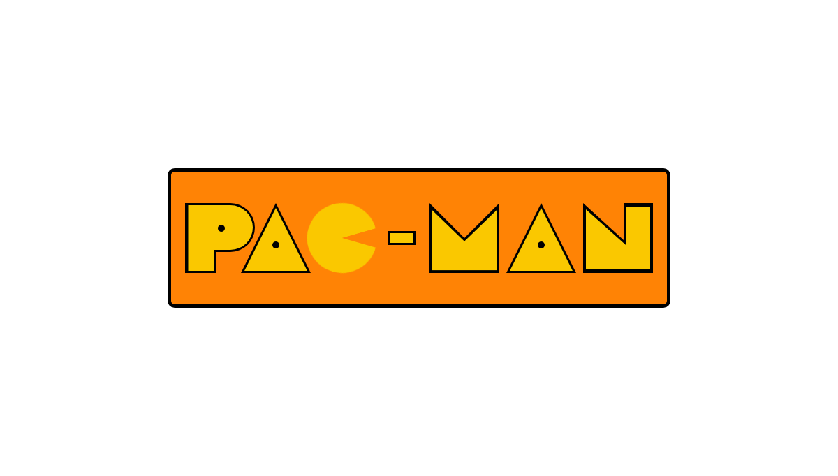 Pure CSS Logos - PACMAN LOGO CSS