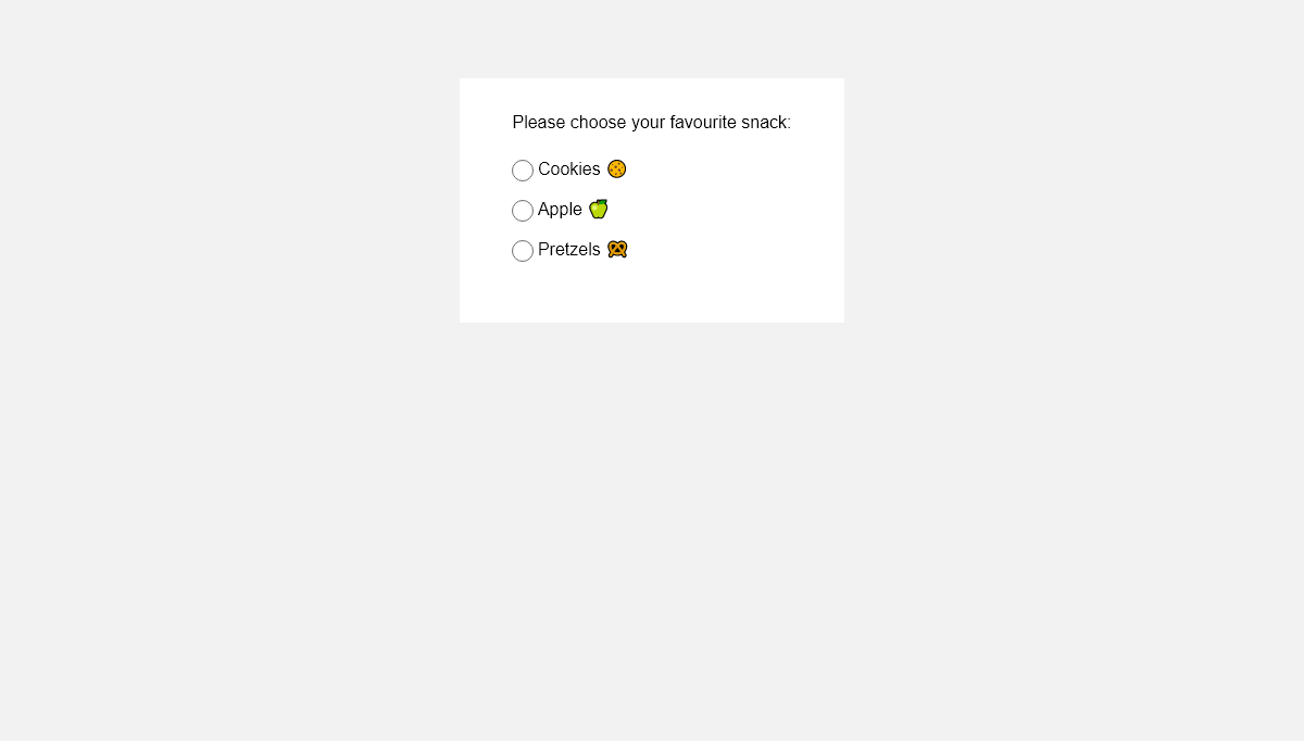 Radio Buttons CSS - Radio Buttons  📻