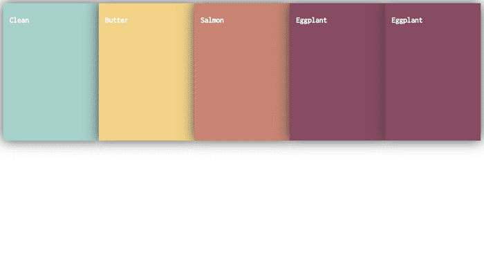 CSS Color Palettes - Flexbox - Color Palette