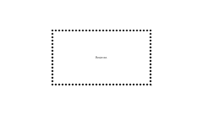 CSS Border Examples - Fitted Border Image the Easy Way