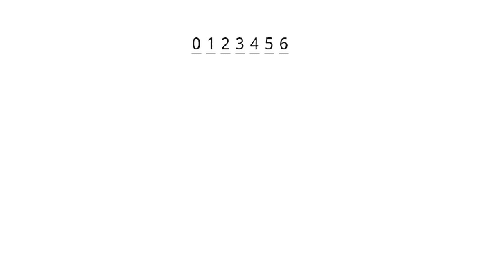 CSS Input Text - input field with underline under each character