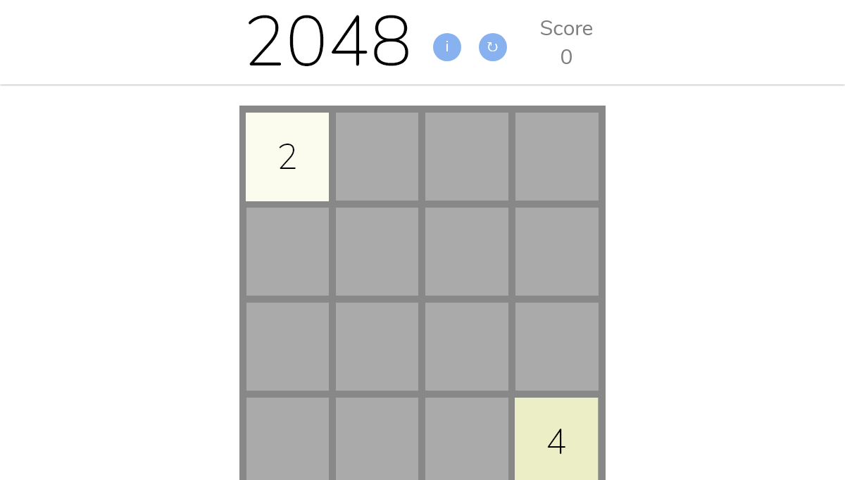 JavaScript 2048 Games - 2048 GAME