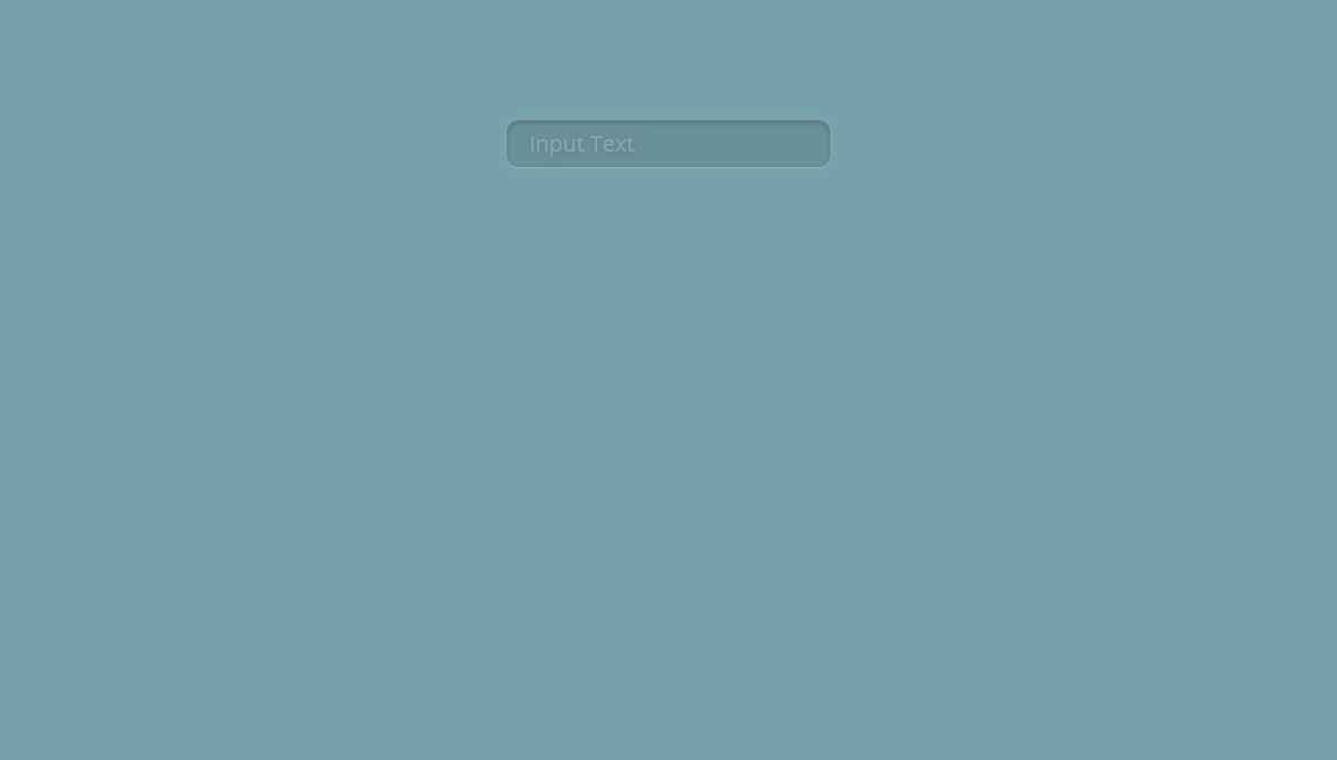 jQuery Input Text - Fancy Input Test