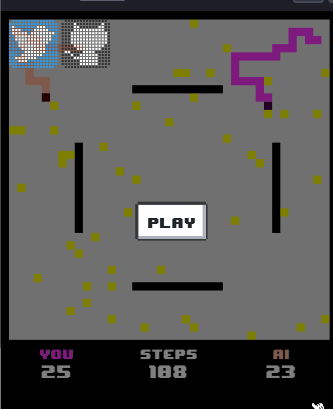 JavaScript Snake Games - #codevember AI snake!